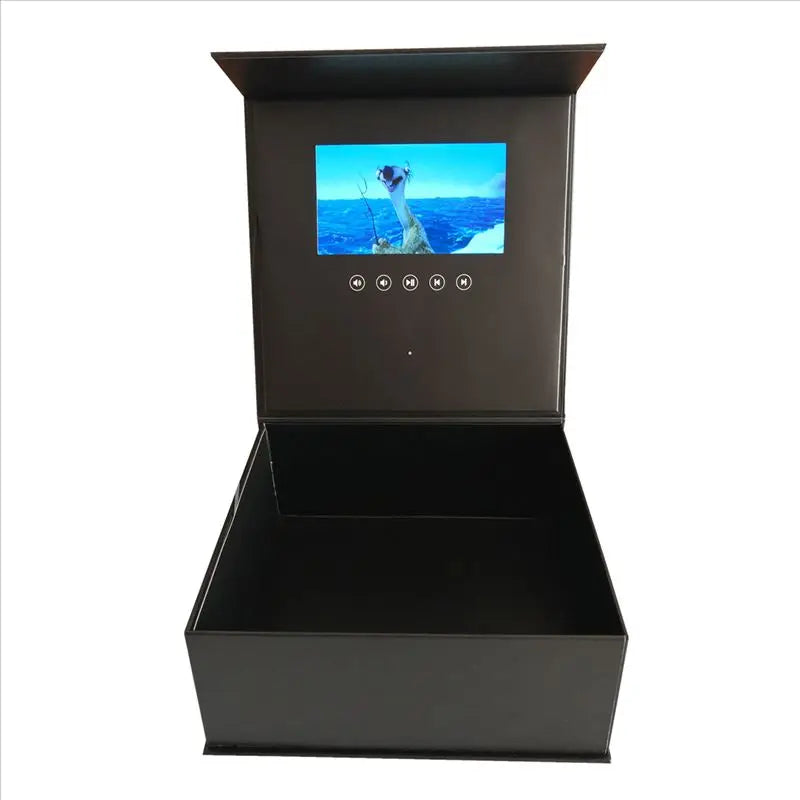 Video Brochure with Screen in Flowers Box