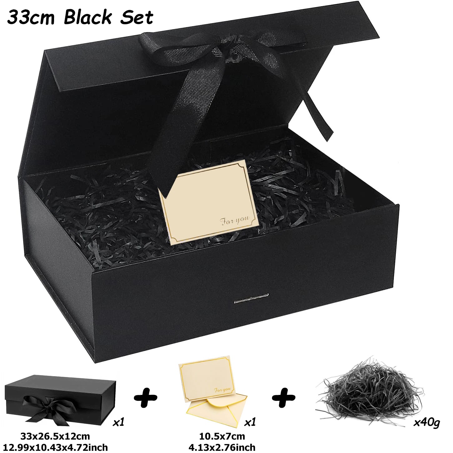 Luxury Magnetic Gift Box with Ribbon