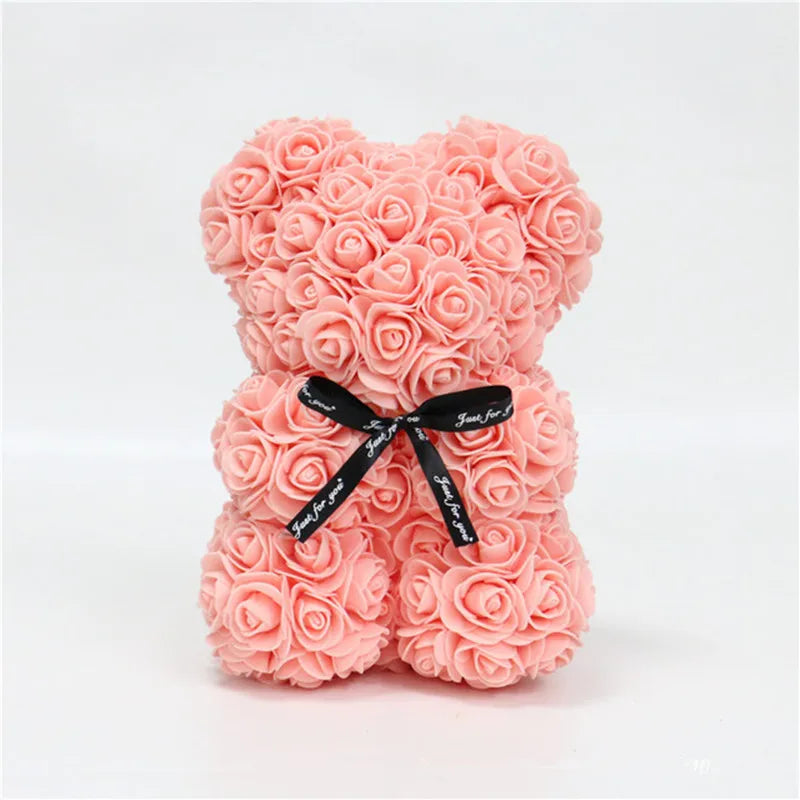 Foam Rose Bear