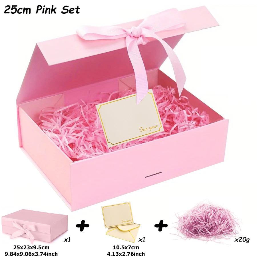 Luxury Magnetic Gift Box with Ribbon