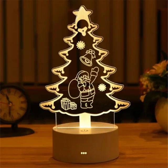 Romantic 3D LED Night Lamp